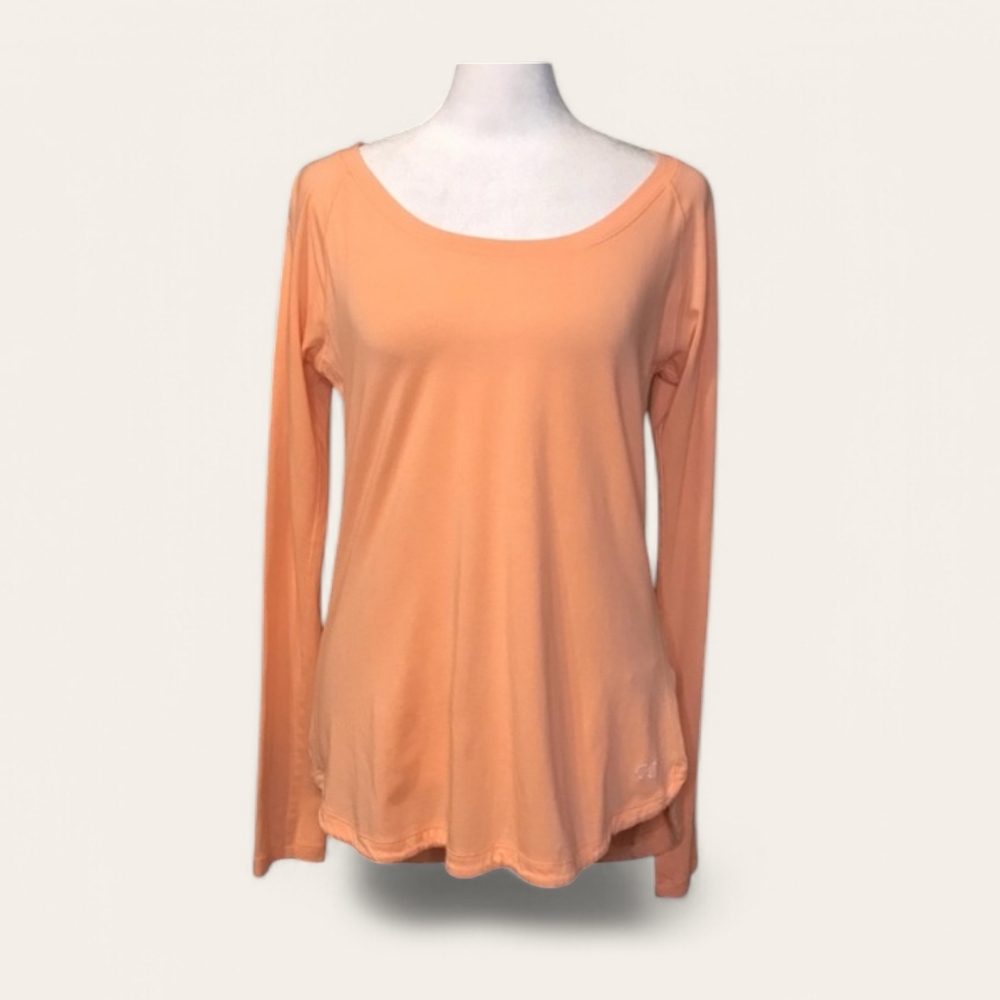 Calia by Carrie Underwood Flow Everyday Long Sleeve Activewear Top Size Med